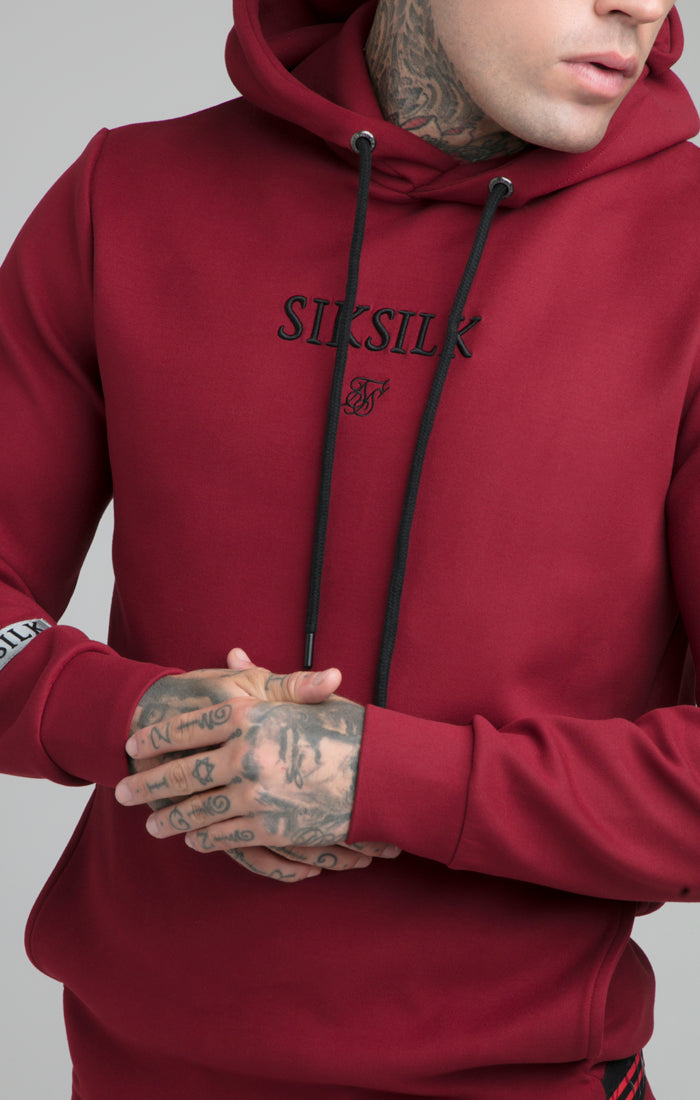 Burgundy Exhibit Overhead Hoodie (1)