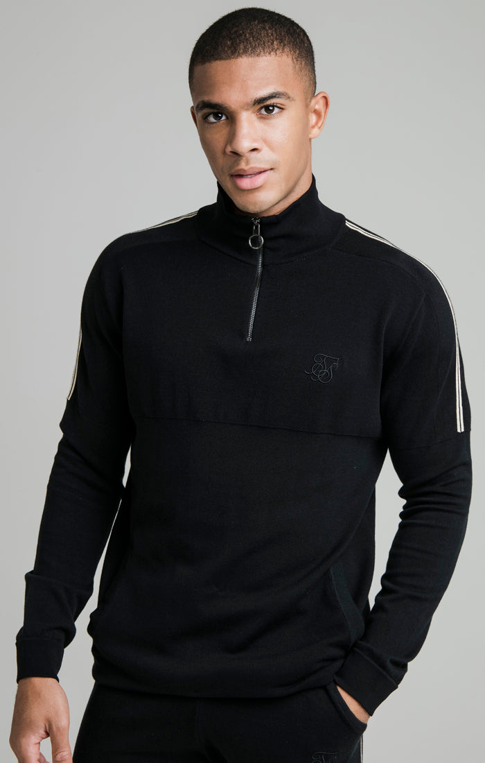 Black Infinity Quarter Zip