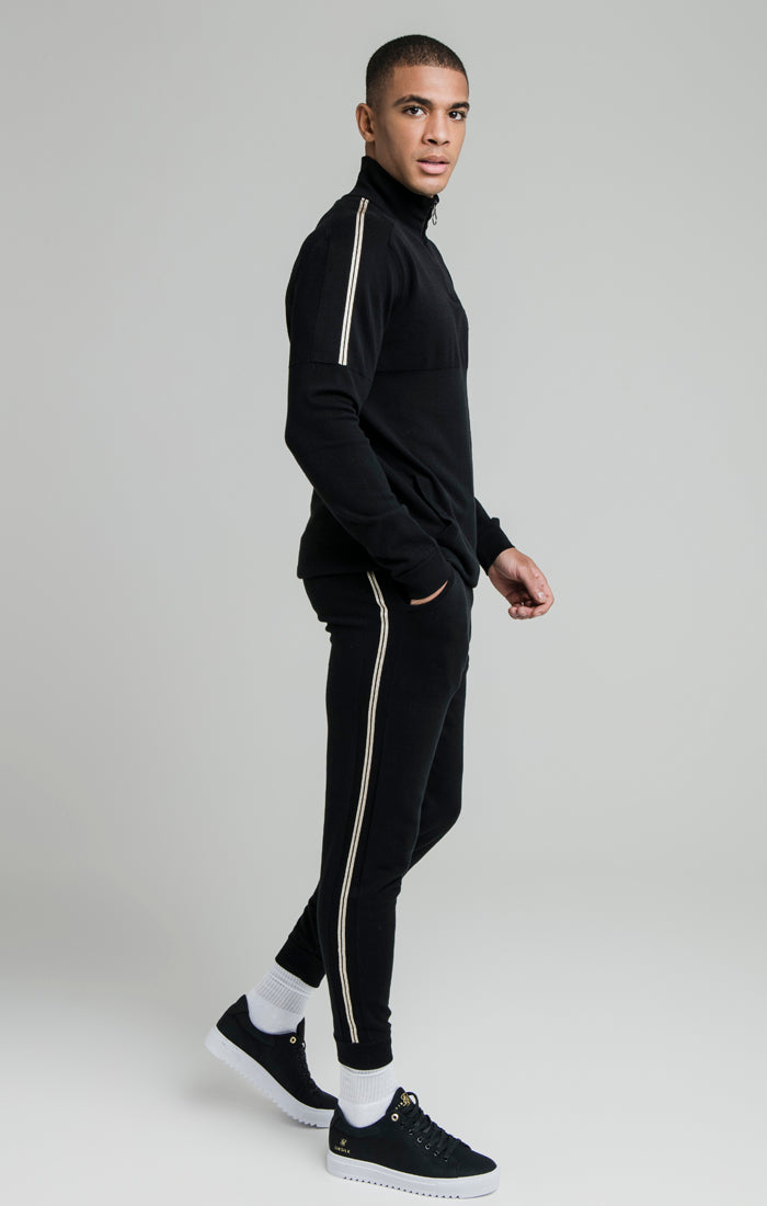 Black Infinity Quarter Zip (1)