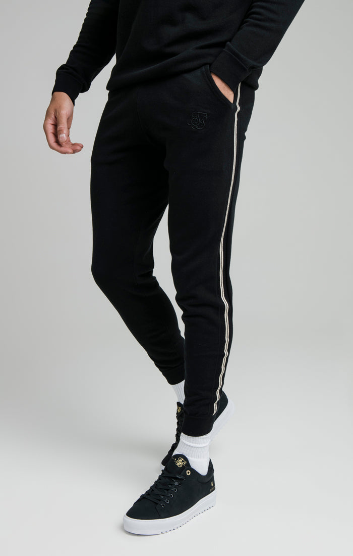 Black Infinity Panelled Pant