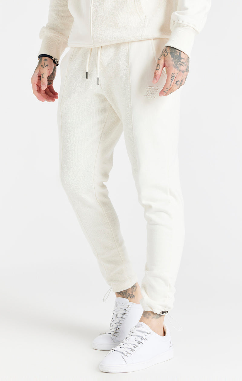 Ecru Half And Half Toggle Cuff Pant