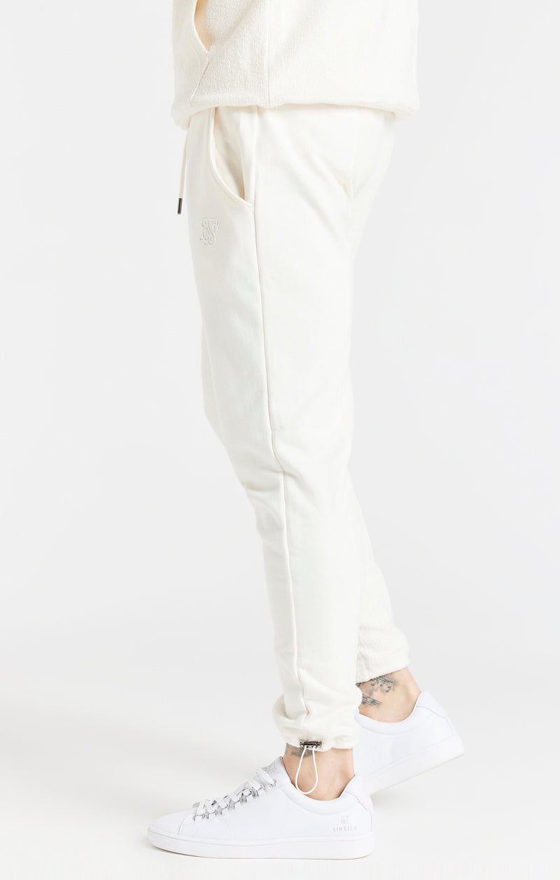 Ecru Half And Half Toggle Cuff Pant (1)