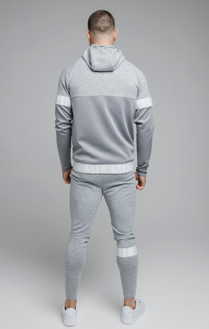 Green Dynamic Function Zip Through Hoodie SikSilk NZ