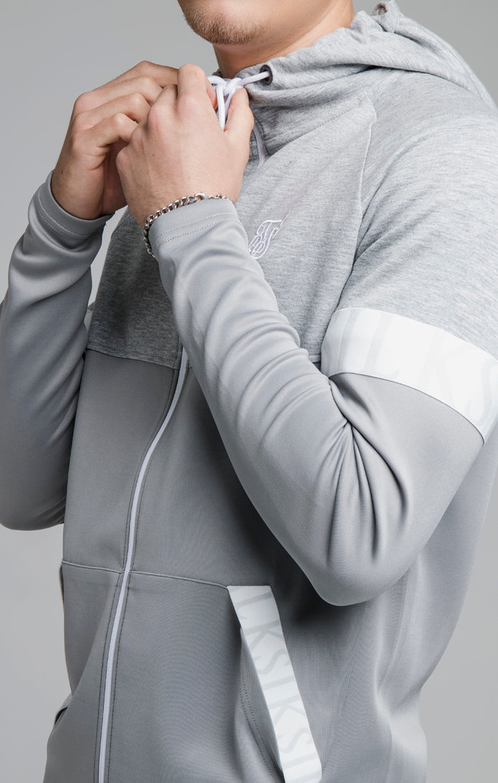 Green Dynamic Function Zip Through Hoodie (1)