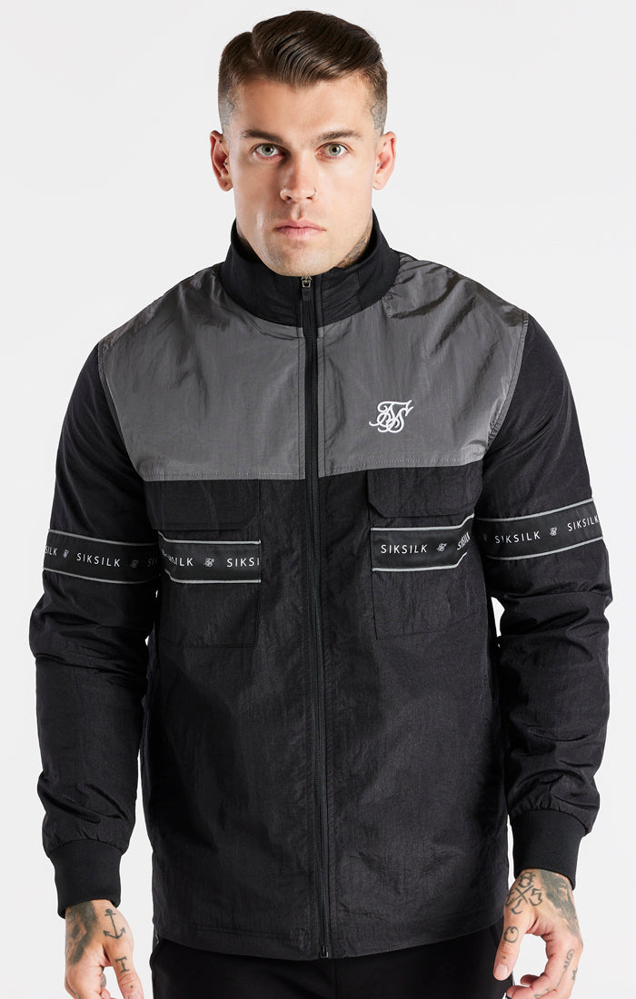 Black Funnel Tape Jacket (1)
