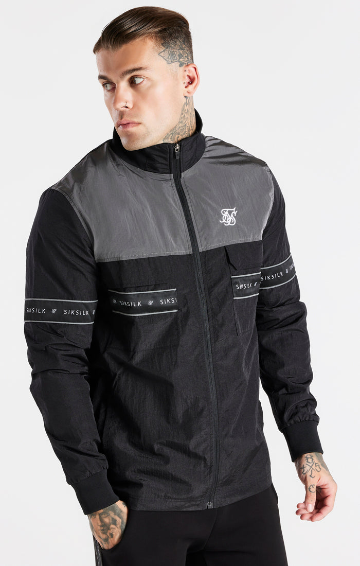 Black Funnel Tape Jacket