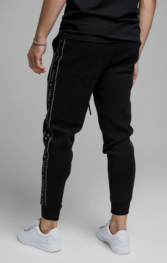 Black Fusion Tape Cuffed Pant