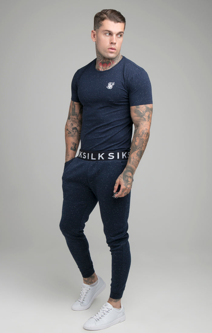 Load image into Gallery viewer, SikSilk S &amp; S Neps Gym Tee - Navy (1)