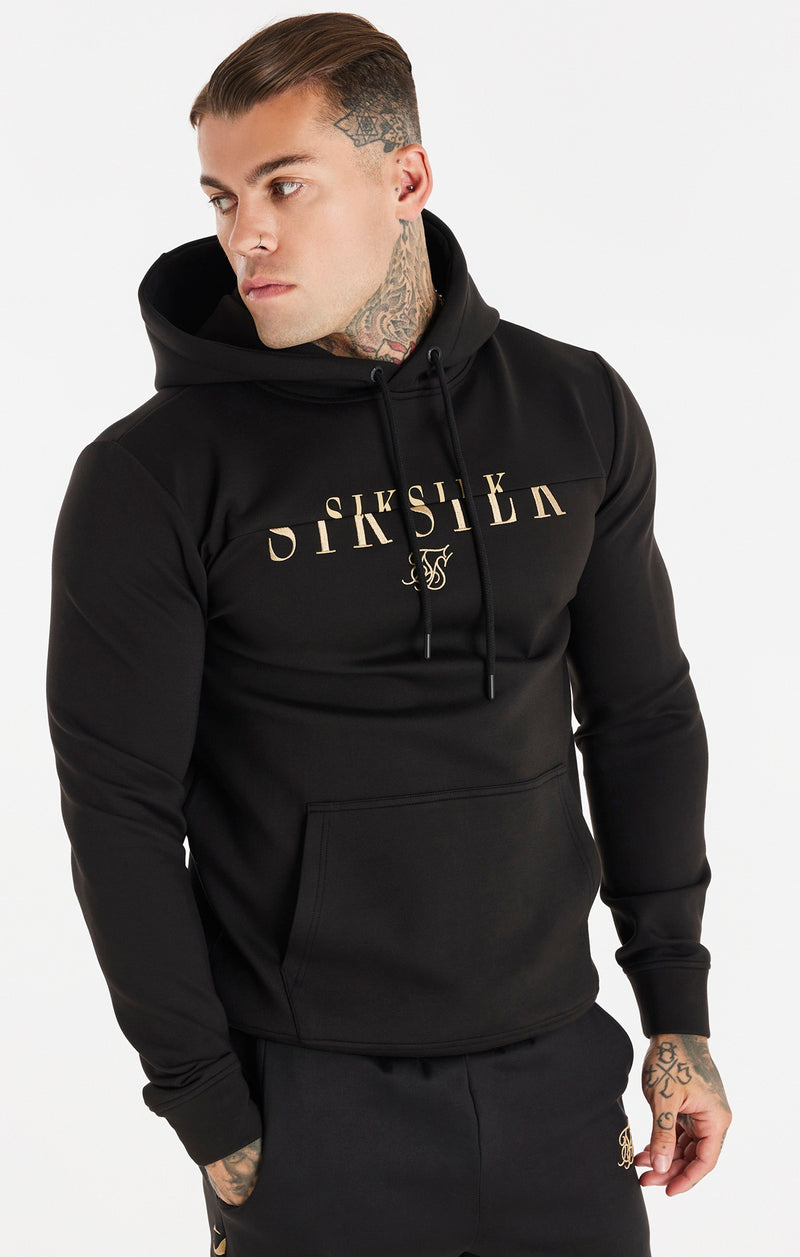 Black Overhead Hoodie