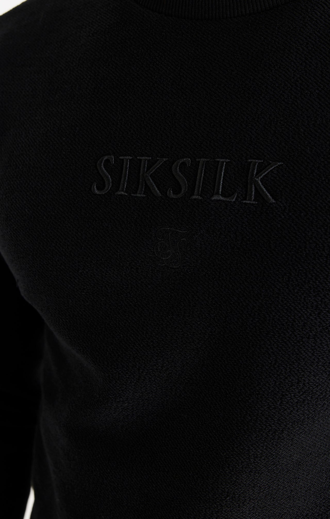 Black Embroidered Sweatshirt (1)