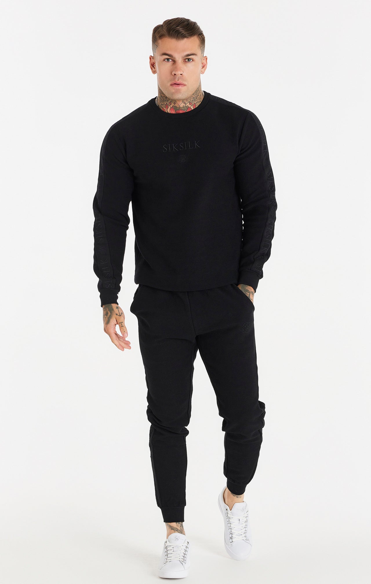 Black Embroidered Sweatshirt (2)