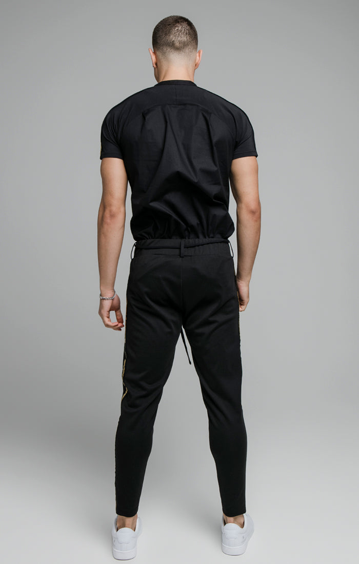 Load image into Gallery viewer, Black Crown Tape Shirt (2)