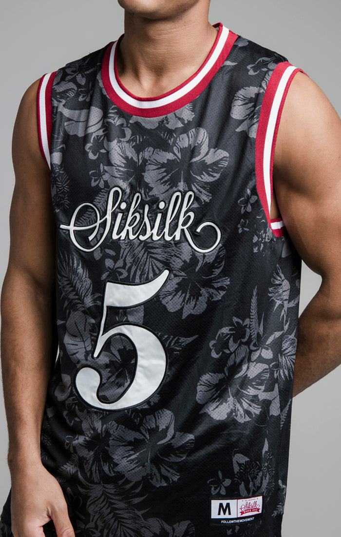 Black Basketball Vest