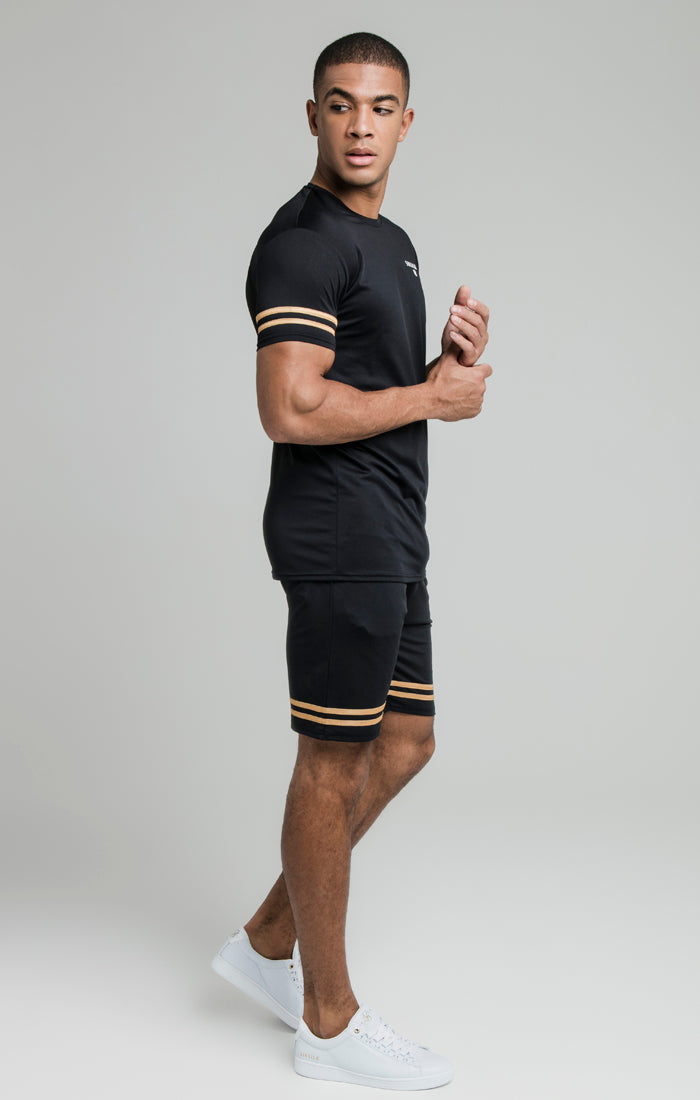 Black Relaxed Mesh Bound Short (1)