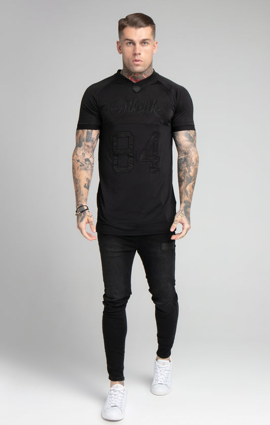 SikSilk Stretch Tee - Black