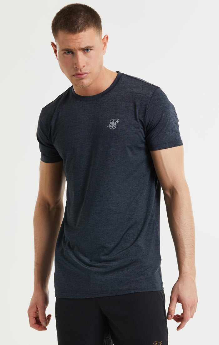Load image into Gallery viewer, SikSilk Core Poly Tee - Black Marl (1)