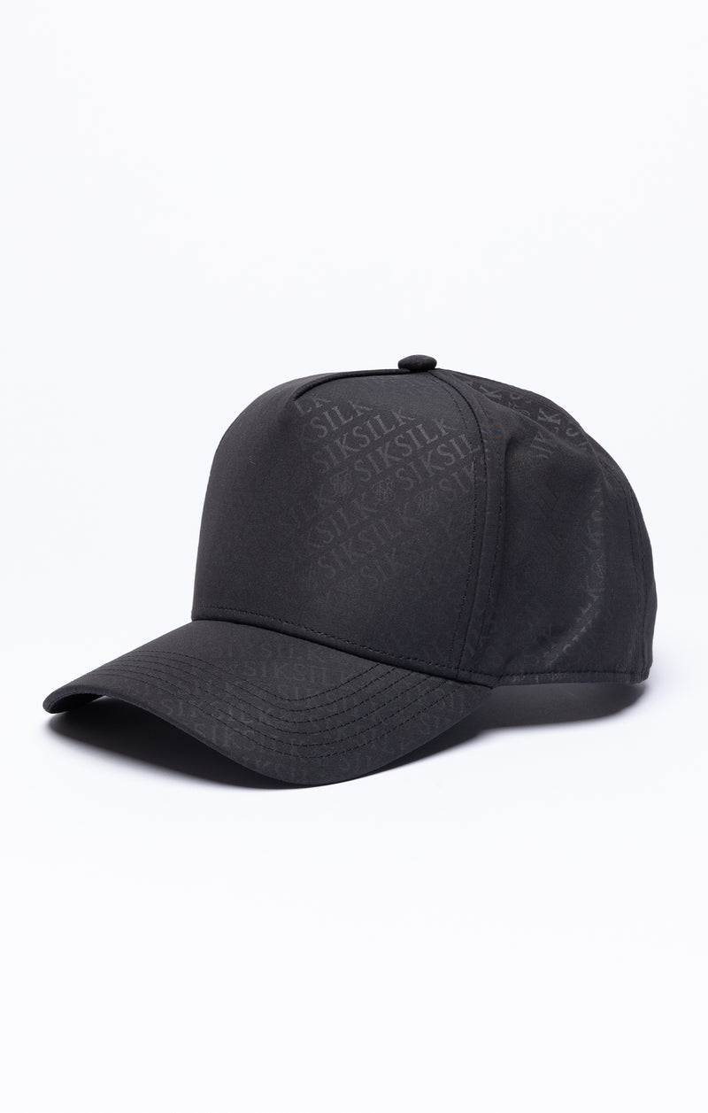 Black Aop Trucker Cap