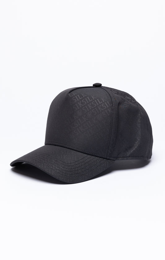Black Aop Trucker Cap