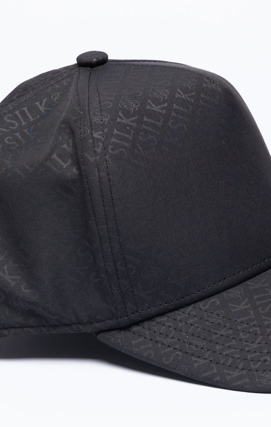 Black Aop Trucker Cap