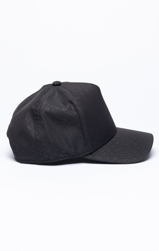 Black Aop Trucker Cap