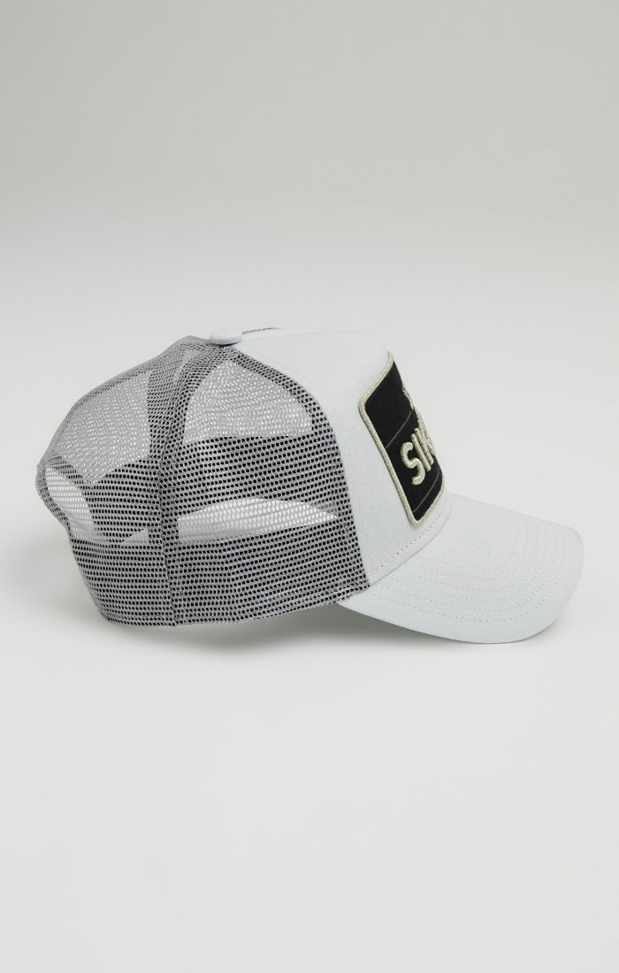 SikSilk Crown Patch Trucker - Grey (1)