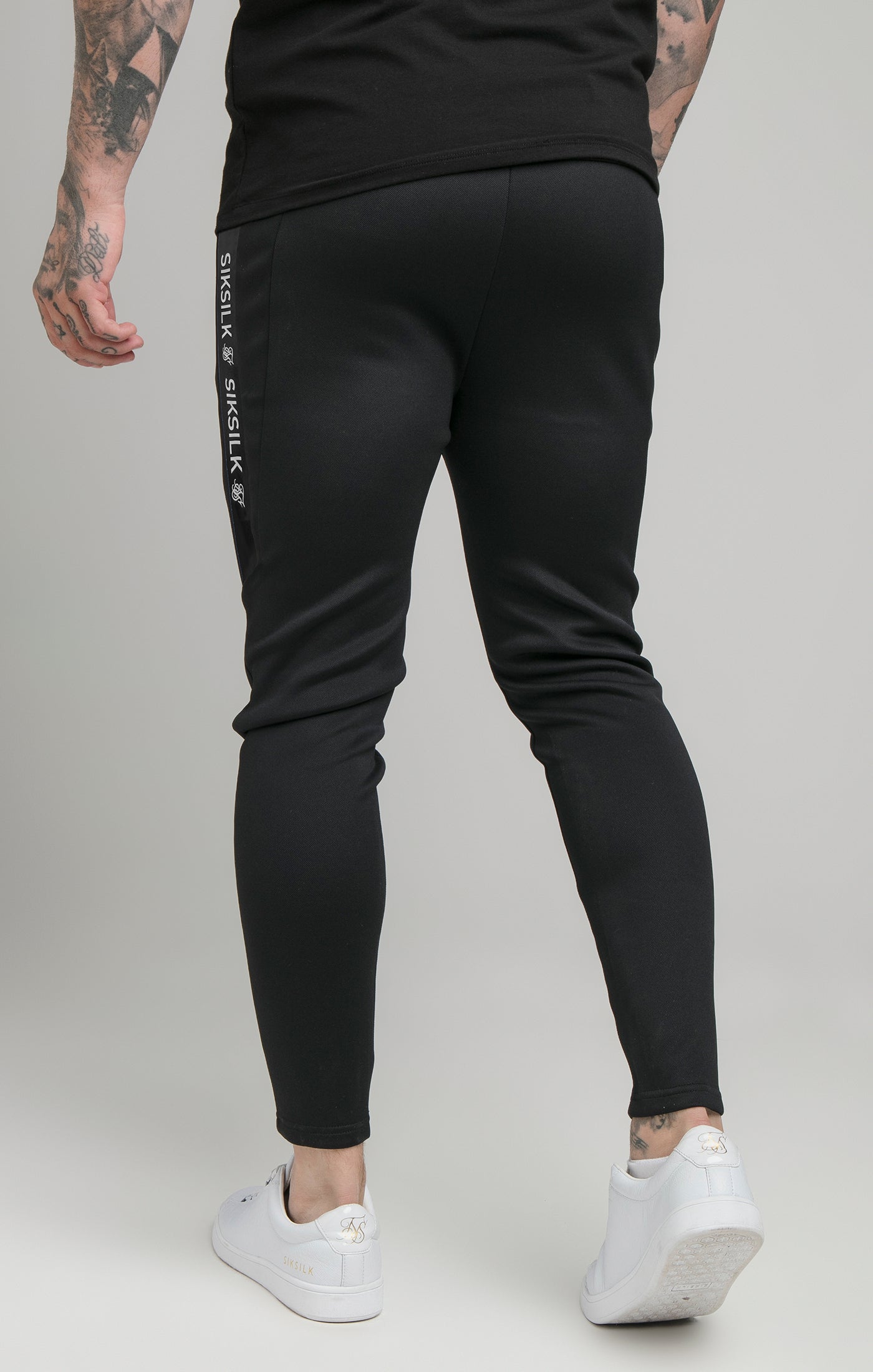 Load image into Gallery viewer, Black Heat Change Track Pant (2)