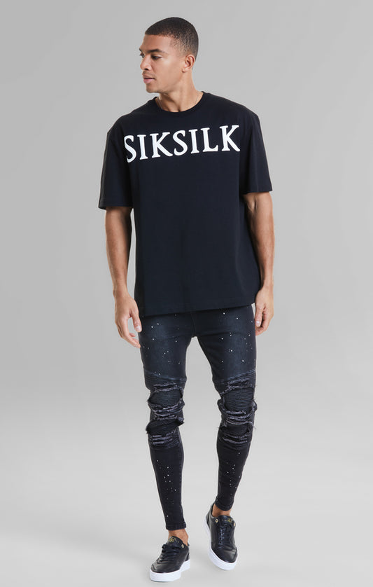 Black Relaxed Fit T-Shirt