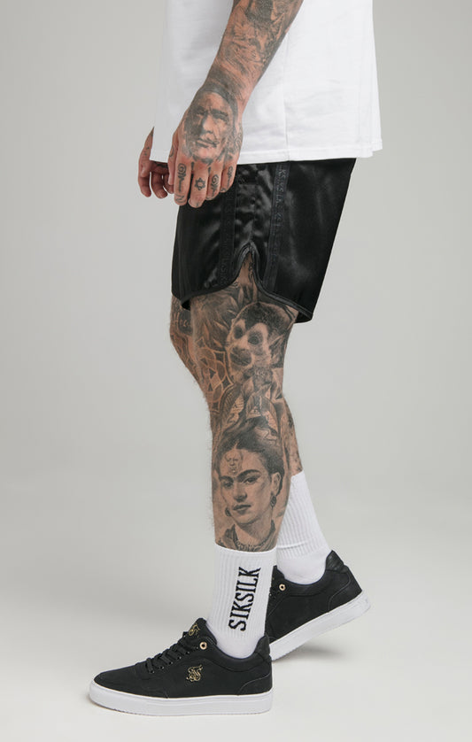 Black Satin Short