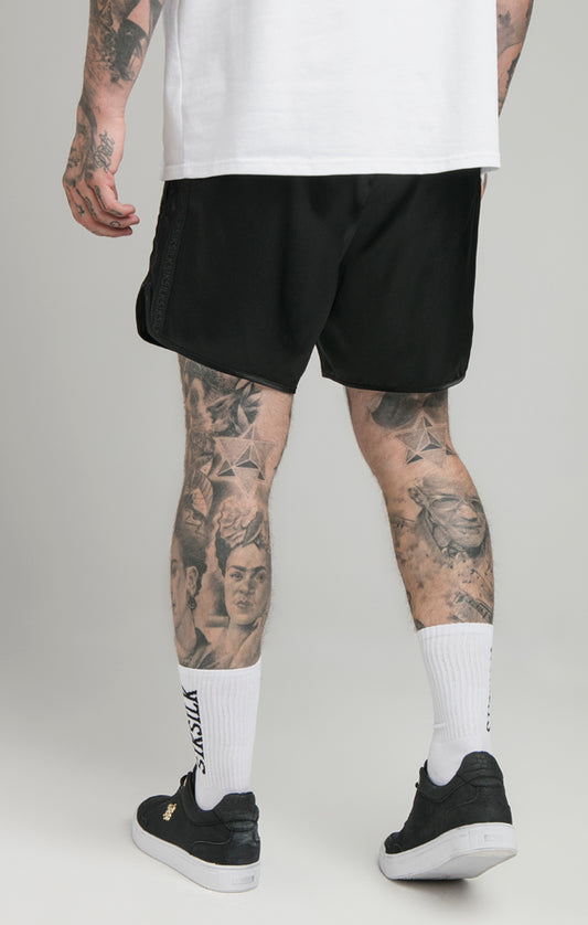Black Satin Short