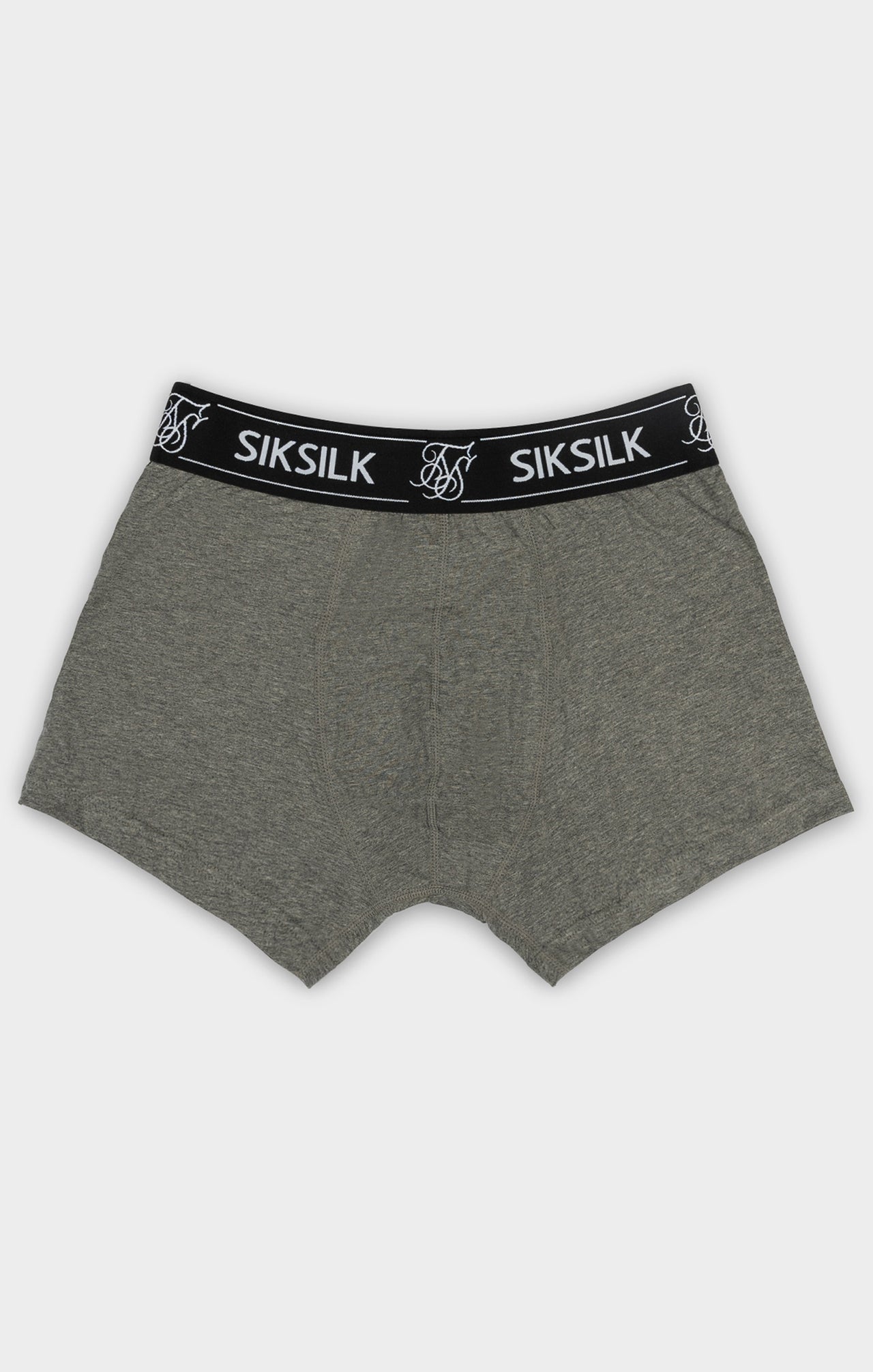 Black
                    
                         White And Grey Marl 3 Pack Boxers (4)