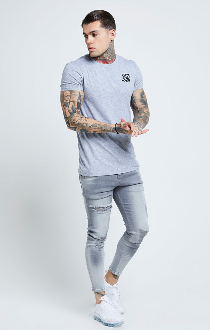 Grey Essential Distressed Skinny Jean (3)