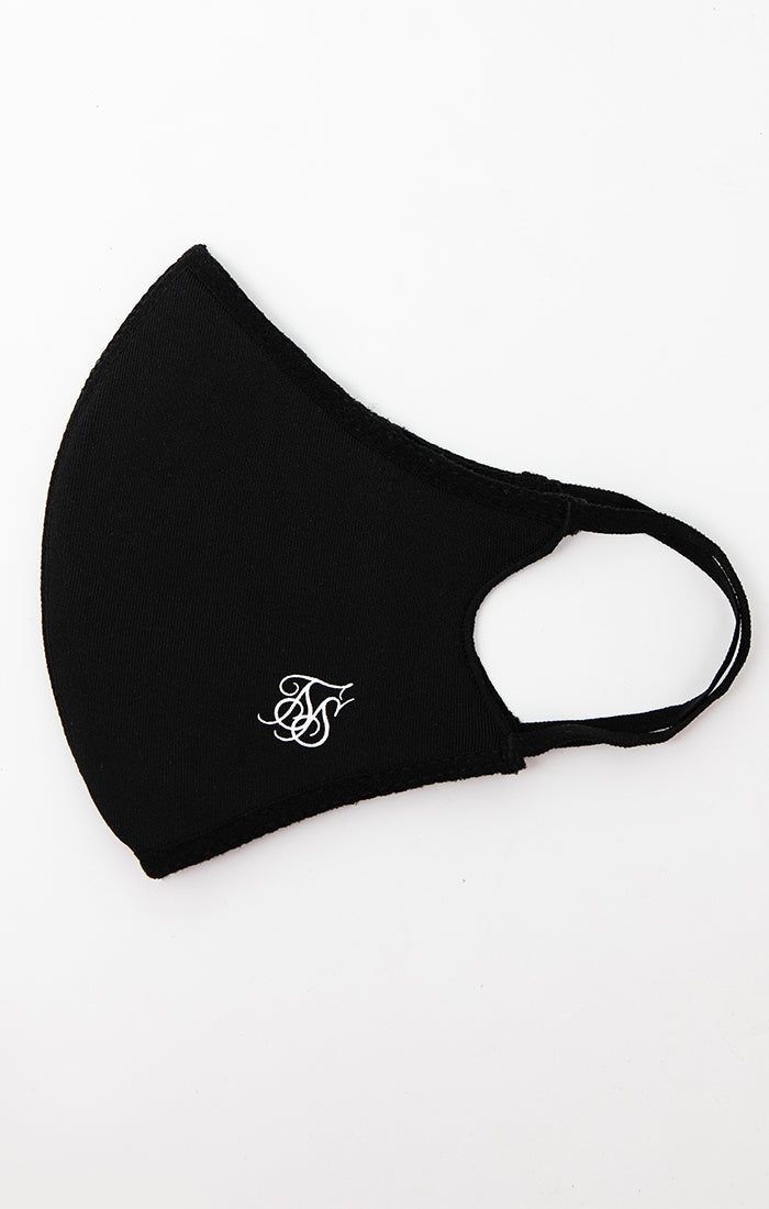Black Pack Of 3 Face Covering (1)