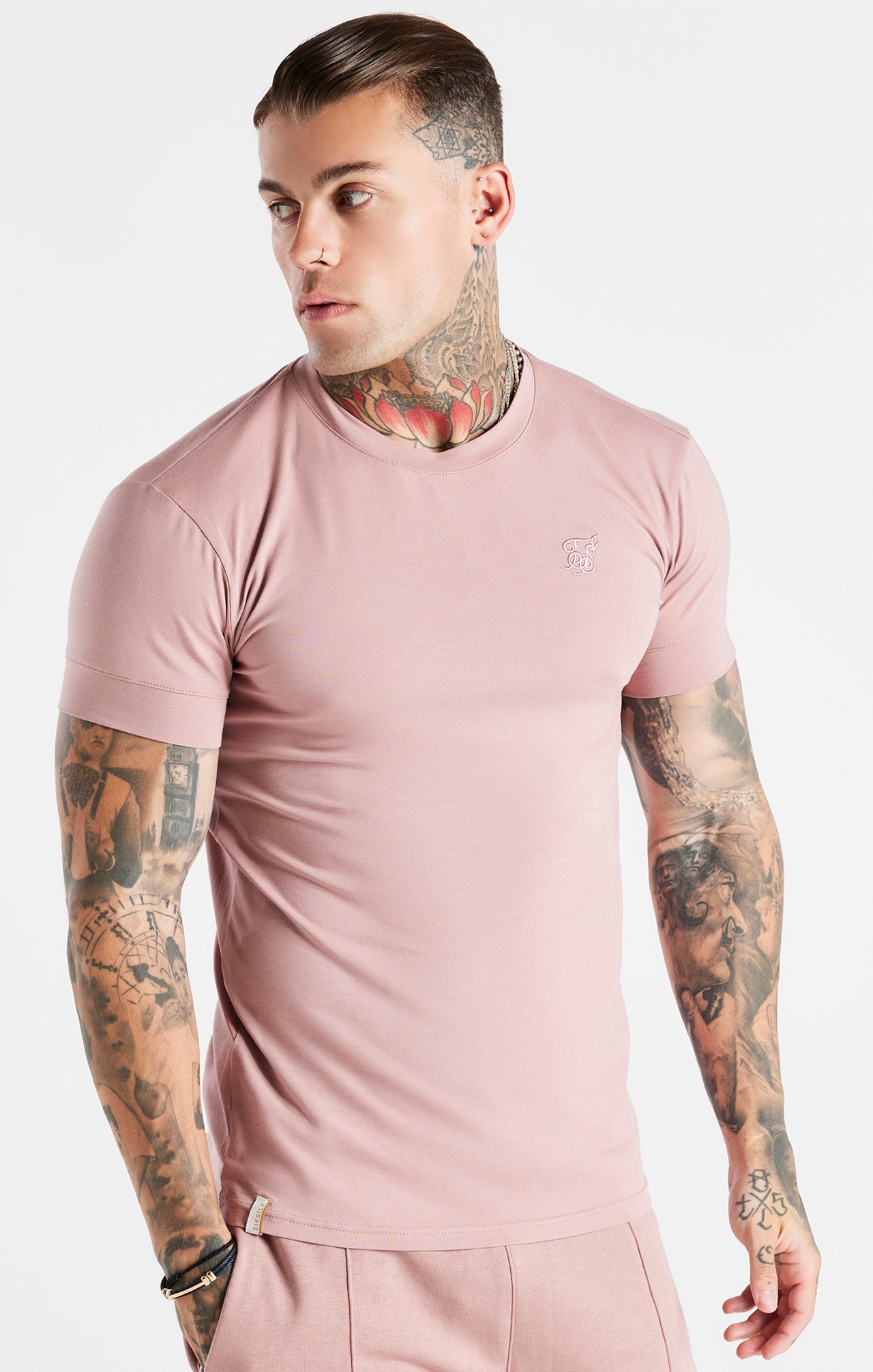 Dusky Pink Smart T-Shirt (1)