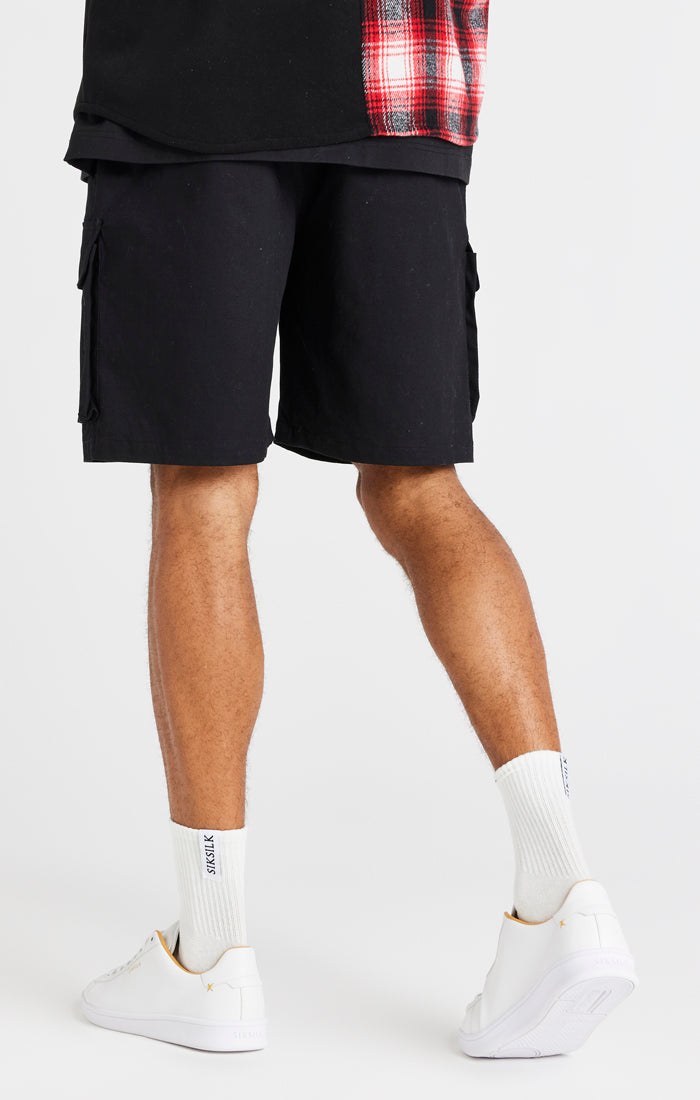 Load image into Gallery viewer, Black Cargo Short (2)