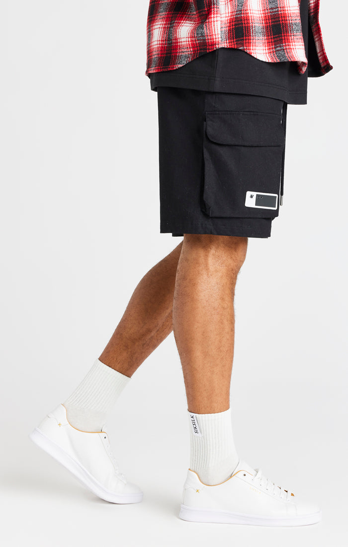 Black Cargo Short (1)