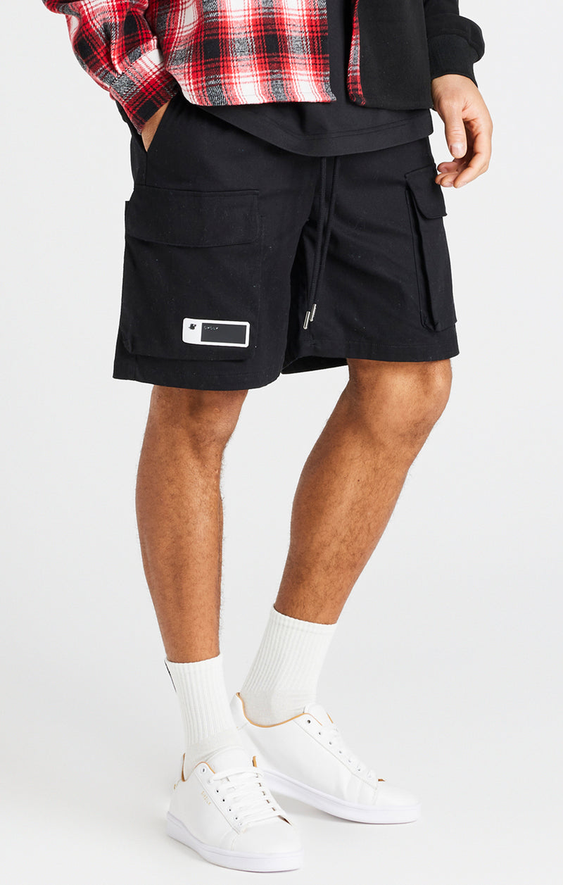 Black Cargo Short