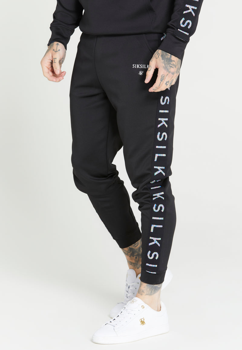 Black Runner Track Pant