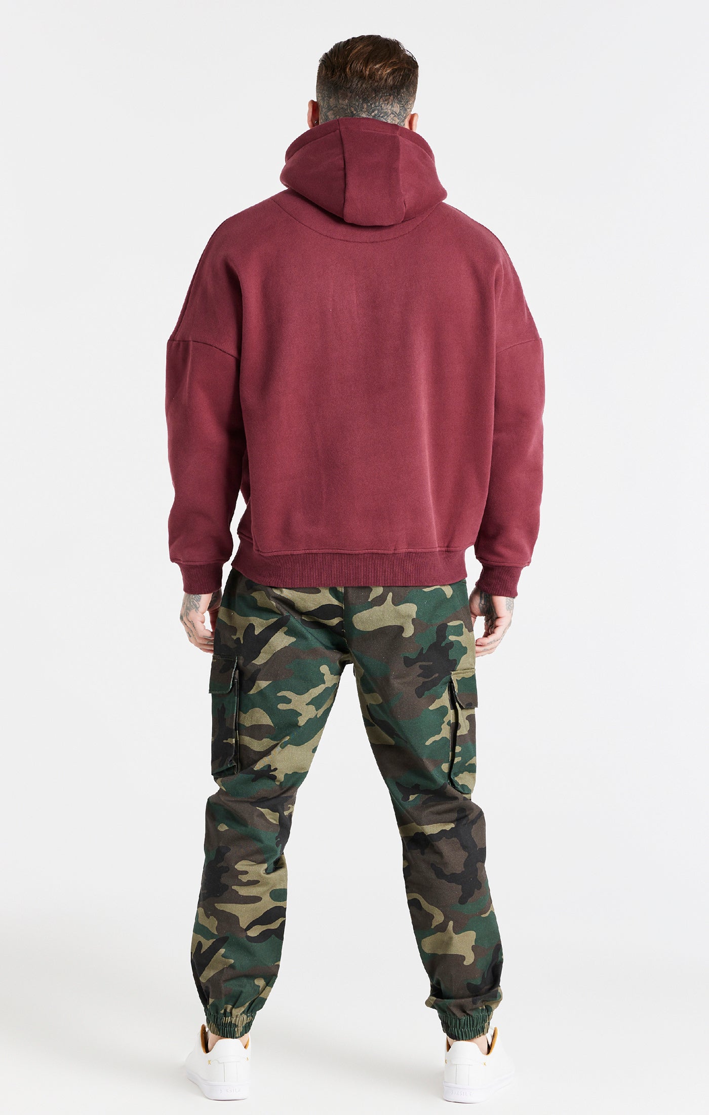 Load image into Gallery viewer, Green Camo Utility Cargo Jogger (3)