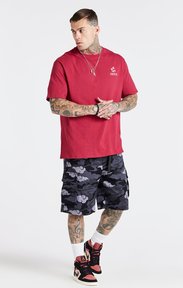 Steve Aoki x SikSilk Black Cargo Short (3)