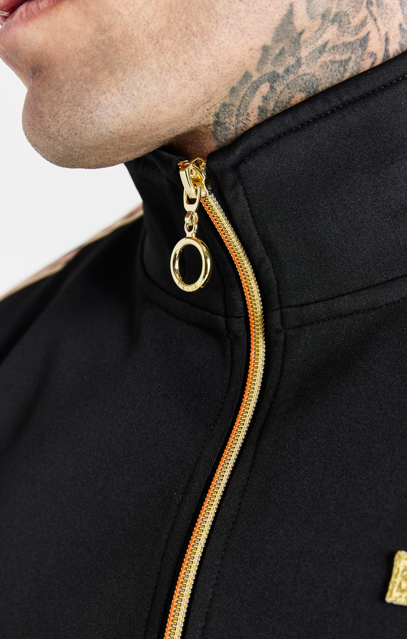 Black Funnel Zip Through (1)