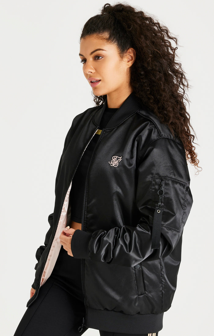 Sik silk deals reversible bomber