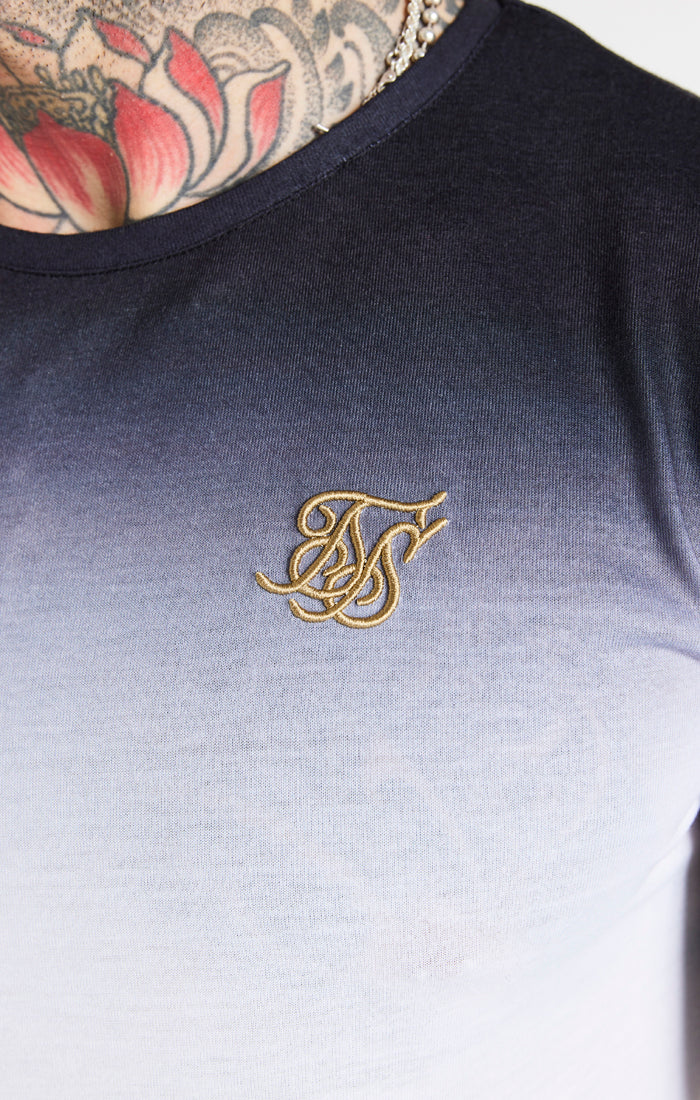 Black Fade Muscle Fit T-Shirt (1)