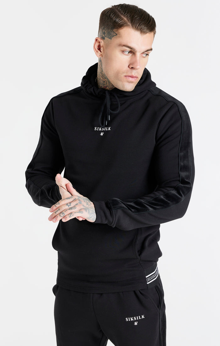 Black Overhead Hoodie (1)