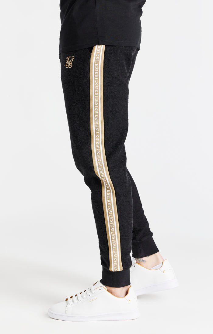 Black Eminent Loop Back Cuff Pant (1)
