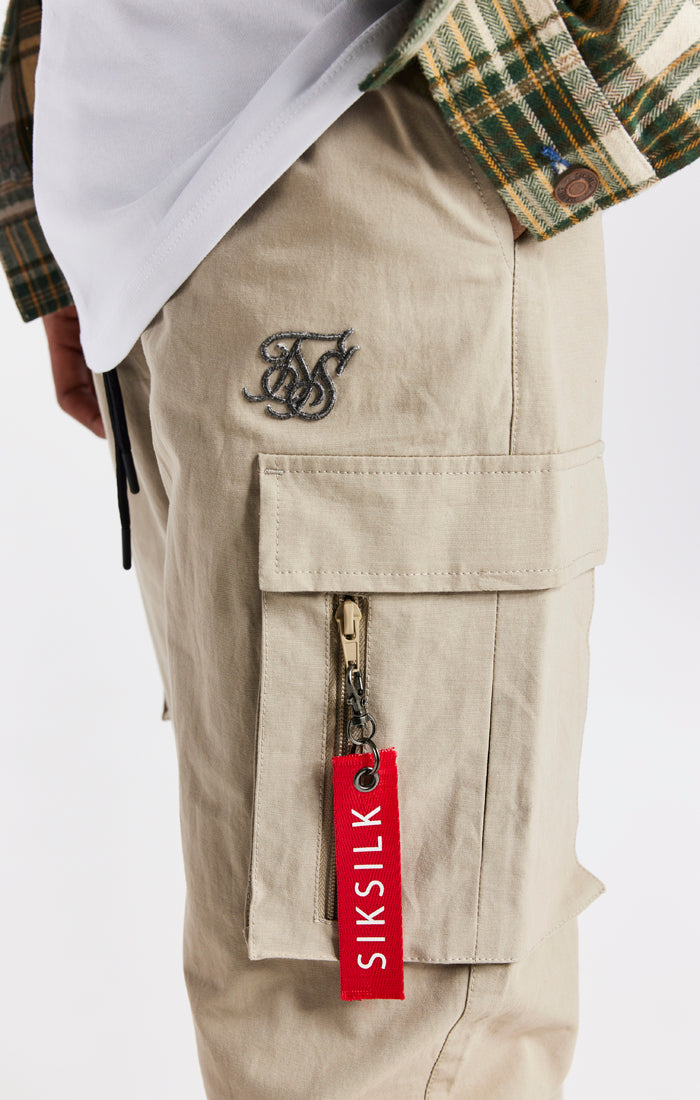Beige Flight Cargo Pant (1)