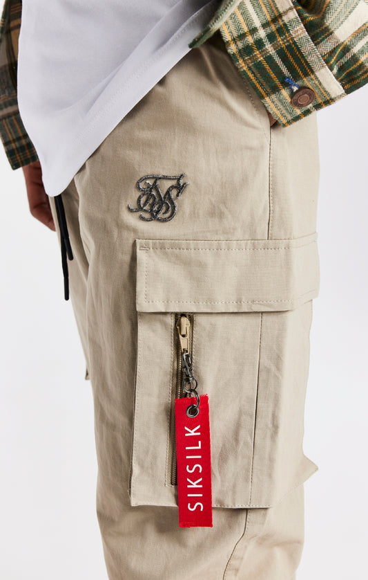 Beige Flight Cargo Pant