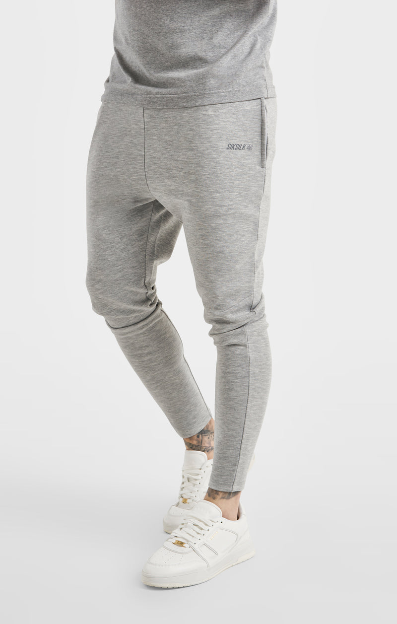 Grey Marl Sports Track Pant