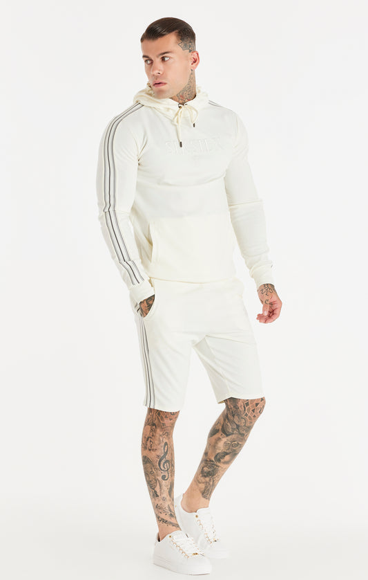 SikSilk Elevate Overhead Hoodie - Ecru