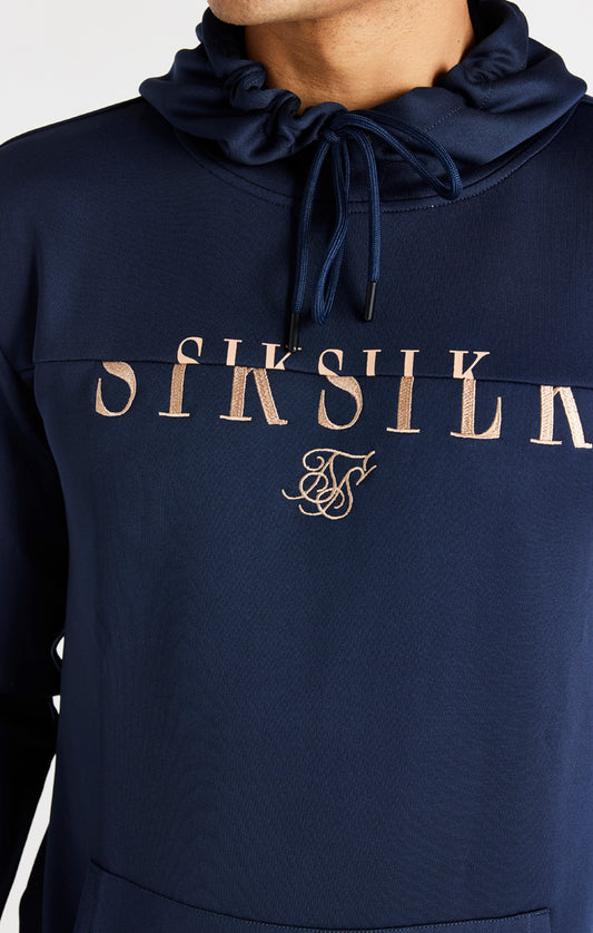 Navy Division Overhead Hoodie