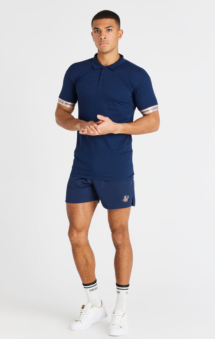 SikSilk Division Tech Polo - Navy (3)